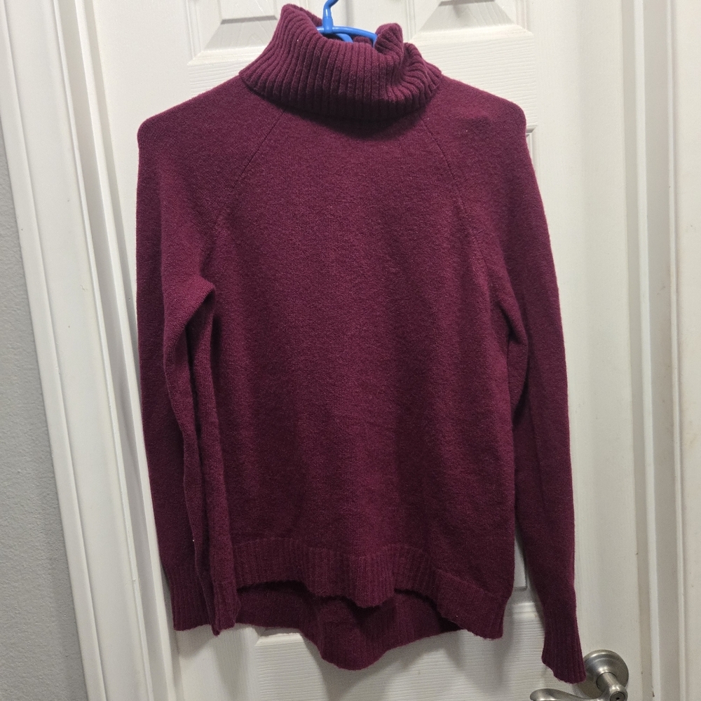 J. Crew wool blend turtleneck sweater size xs NWT